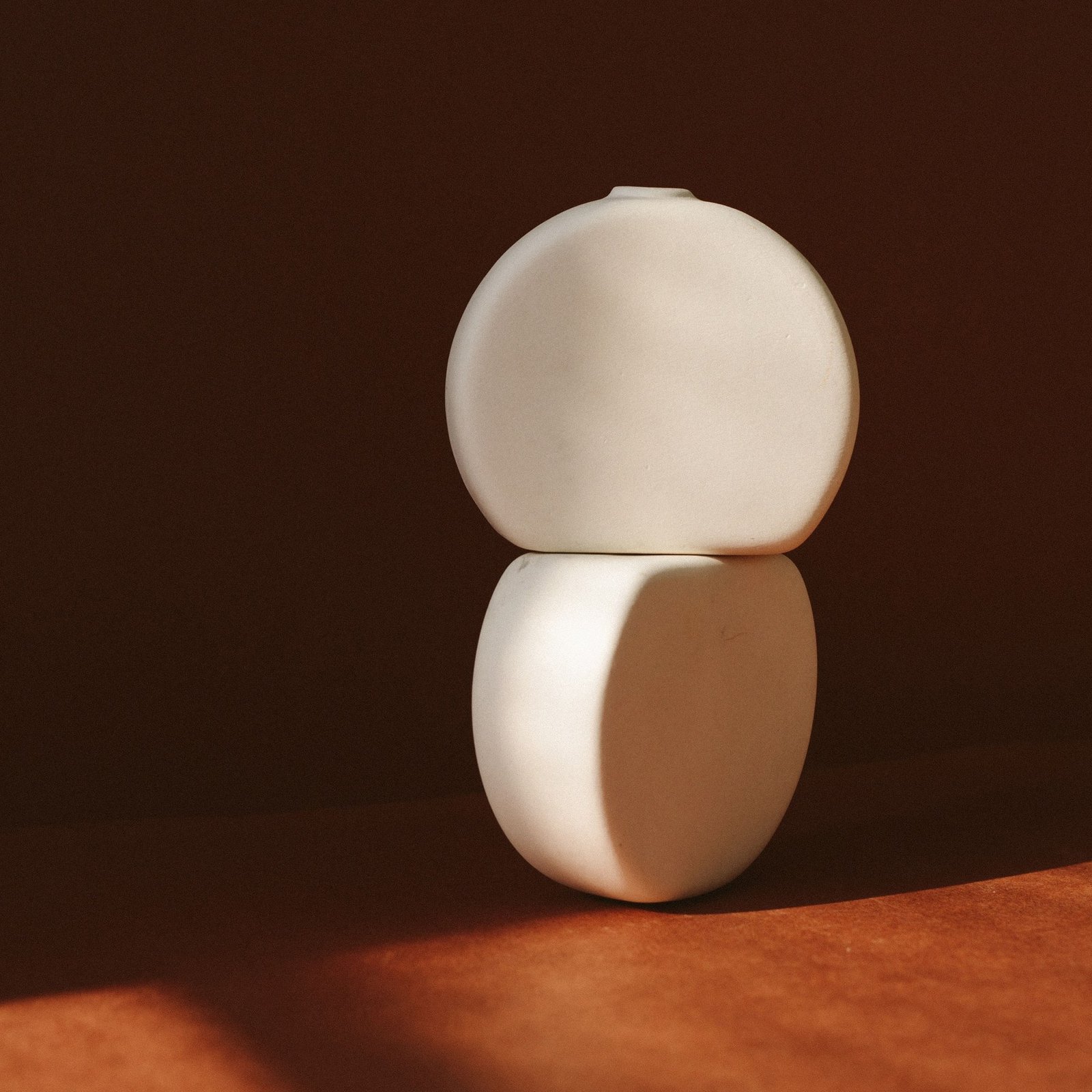 Minimalist homeware objects in a considered interior